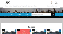 Desktop Screenshot of events.accessatlanta.com